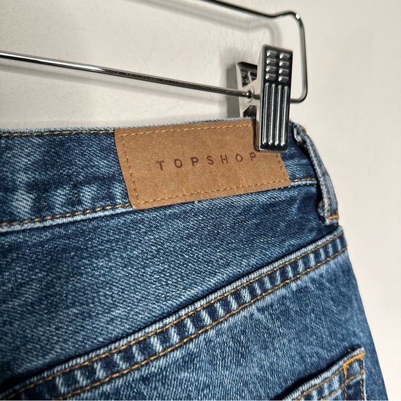 Topshop | Editor Jeans High Rise Button Fly Size 28 - Picture 6 of 11